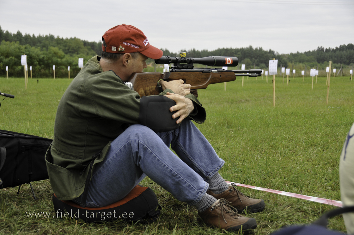 10 paremat vedrupüssilaskurit.George Harde Kanadast. AA TX200, Bushnell Elite 4200 8-32x40, JSB. 95 tabamust - 5. koht